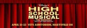 alt="high school musical the musical flyer"